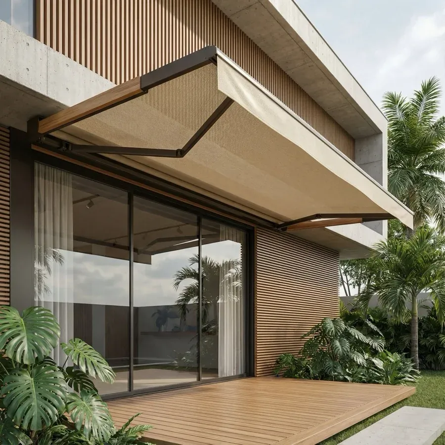 Reforma de Toldo em ambiente externo